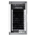 0.03mm Thickness C Curl Eyelash Extension Fine Soft Light-Weight Volume Individual Lash For Easy Fan Eyelash Extensions (13MM)