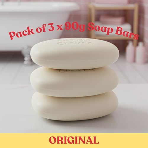 Li¡¯l Goat¡¯s Gentle Goat Milk Soap, 3¡¿90g Pack, Mild Moisturizing Bar for Sensitive Skin, Made with Fresh Canadian Goat Milk (Original)