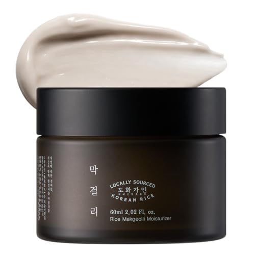 Rice Makgeolli Moisturizer ? Deeply Hydrating & Nourishing ? Made with Domestically Sourced Korean Rice ? 60 ml (2.02 Fl Oz) ? Korean Skincare