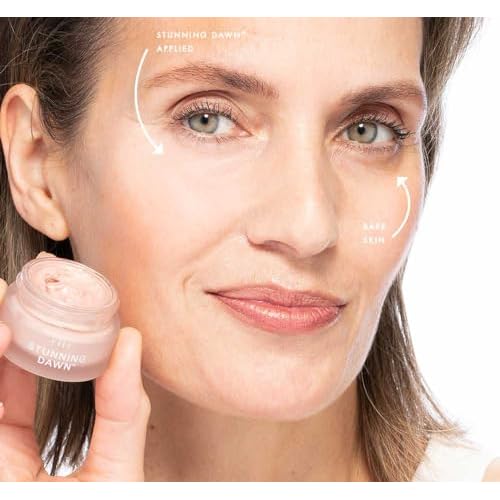 FarmHouse Fresh Eye Cream. Under Eye Cream with Hyaluronic Acid, Vitamin C, Bakuchiol Stunning Dawn Brightening Eye Cream, 0.5 Oz
