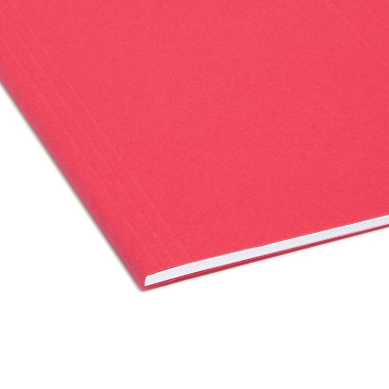 Color Hanging File Folders Set of 25 - Brights, Letter Size, Durable Office Organization