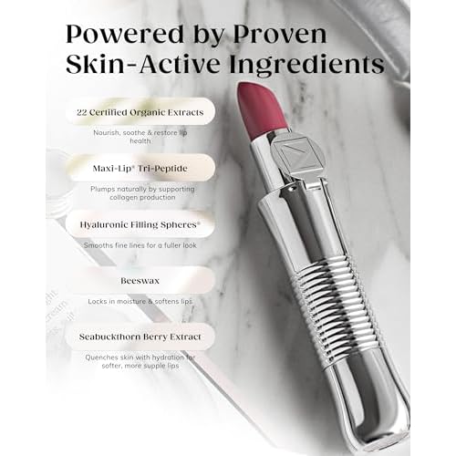 KAPLAN MD Perfect Pout Lipstick, Revitalizing Treatment + SPF 30 Sunscreen, 0.11 oz