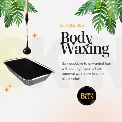 BUMBLE BEE Hair Removal Wax, Body Waxing, Black - 500 gr