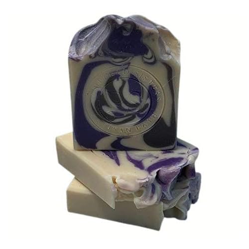 Pampered Sisters Bar Soap (3-Pack) | 8.25 oz each | Lavender | Artisan Handcrafted | Moisturizing | Relaxing Soap for All Skin Types