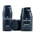 Daily Routine Skin Care Set for Men, Essential Mens Moisturizer & Face Wash, Designed for Combination Skin including Oily Skin, Dryness, Breakout Prone, Hydration & Deep Cleanse without Stripping Skin