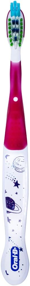 Oral-B Pro-Health Junior CrossAction Galaxy Toothbrush, Ages 6+, Soft - Pack of 4