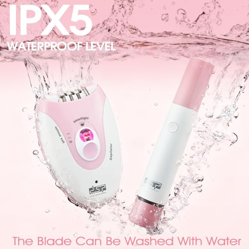 DSP Epilators Hair Removal for Women, Eyebrow Trimmer for Women, 2 Speeds Hair Removal, Facial Hair Trimmer for Legs Face Bikini Arms, Face Shavers