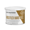 NaturaverdePro Gold Flex Hard Wax, Body and Facial Hair Removal, Brazilian Bikini Wax for Women with Soothing Coconut Oil - 14 oz