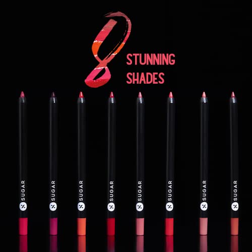 SUGAR Cosmetics Lipping On The Edge Lip Liner - 07 Fiery Berry