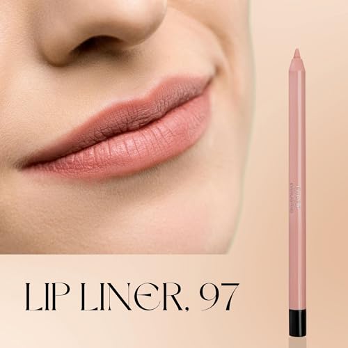 GA-DE Everlasting Lip Liner, 97 - Automatic Pencil with Retractable Tip - Smudge-Resistant - Enriched with Vitamin E and Antioxidants - 0.01 oz