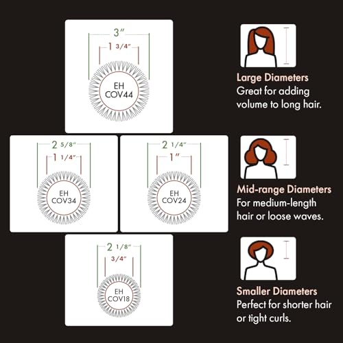 Olivia Garden EcoHair Bamboo Brush - Eco-Friendly Boar Bristles for Shine & Frizz Control