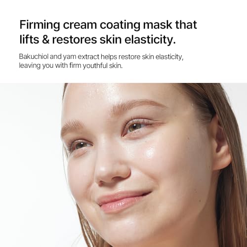 Parnell Bakuchiol Retinol Wild Yam Firming Cream Coating Mask (5ea) | Hydrating Under Eye & Face Mask for Anti-Aging, Lifting & Nourishing Glow | Korean Skin Care