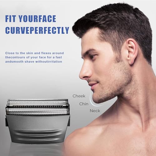 Shaver Replacment Heads Compatible with Remington SPF-300 Replacement Screen and Cutter for Foil Shavers F4900, F5800, F7800 Shavers