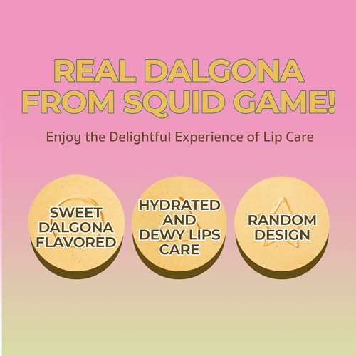 BRING GREEN Dalgona Lip Balm 10g, Shea Butter & Squalane, Hydrating Moisturizing Lip Care for Dry Chapped Lips