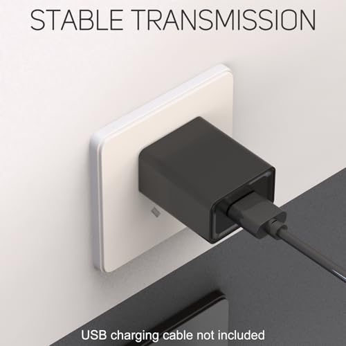 Wall Adapter for Sonicare 4100 Electric Toothbrush Charger, 5V Power Adapter Compatible with Philips Sonicare 4100 3100, 2100, 1100, Bitvae, 7AM2M Electric Toothbrush Charger, Black