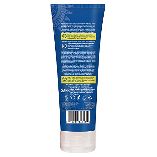 Desert Essence Italian Lemon Clarifying Shampoo with Lemon Peel Oil & Aloe, Vegan, Gluten-Free, No Artifical Fragrances, 8 fl oz