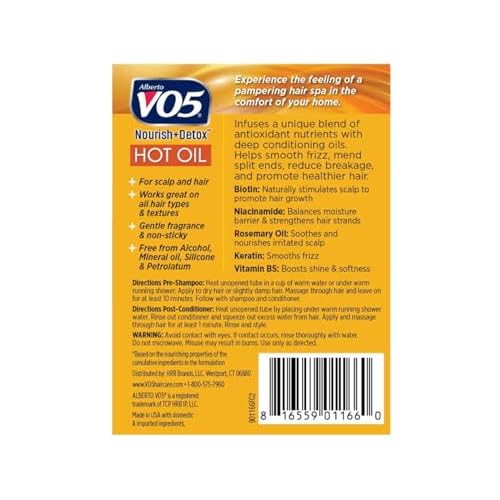 VO5 Hot Oil Therapy Moisturizing Treatment 2 ea