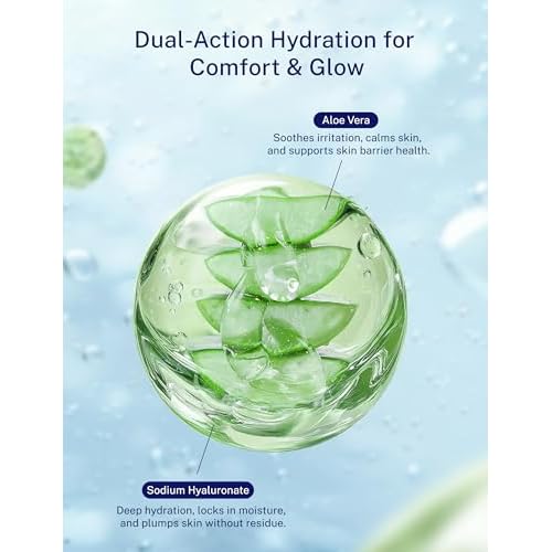 10oz Microcurrent Conductive Gel ? Hydrating Gel with Hyaluronic Acid & Aloe Vera ? Fragrance-Free, Paraben-Free, Non-Irritating ? Safe for All Skin Types