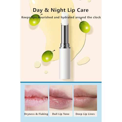 3 Pcs Lip Primer, Colorless & Odorless, Non-Sticky & Lightweight, Hydrating Lip Primer Perfect for Pre-Makeup Prep & Daily Lip Care, Travel-Friendly