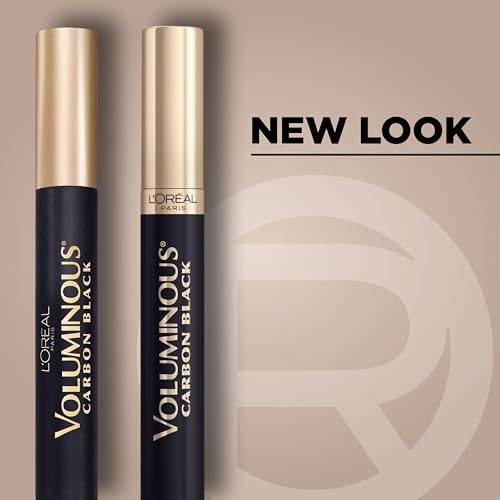 L'Oreal Paris Voluminous Original Volume Building Mascara Bundle, 0.26 Fl Oz, Carbon Black & Deep Burgundy