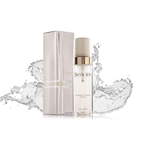 Sericin Plus Exfoliating and Foaming Facial Cleanser. SILK Infused Facewash for a Radiant Skin. Removes Makeup & Excess Oil and Detox Skin.