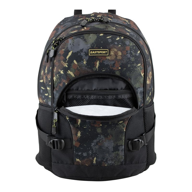 Unisex 18.5 Inch Athleisure Backpack with Laptop Sleeve and Water Bottle Pockets