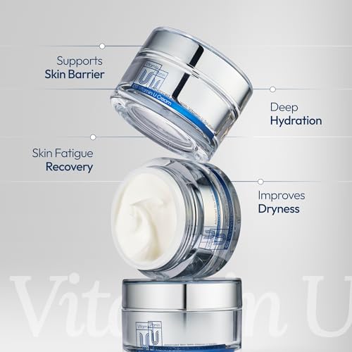 Moisturizing Cream for Face, Korean Skincare Hydrating Facial Cream with Adenosine, Niacinamide, and Ceramide, promotes Anti-Aging Skin, 50ml (1.69 Fl. Oz.)