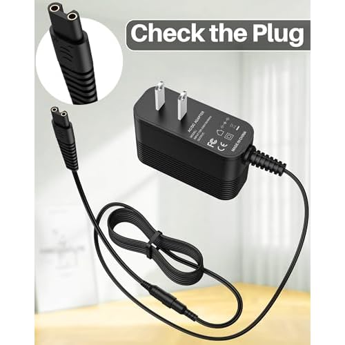 DC 5V Power Cord for MANSPOT Charger Cable for MANSPOT Trimmer Shaver Electric Clipper AC Adapter