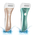 Callus Remover for Feet, Nicebirdie Electric Foot File Callus Removers Rechargeable Waterproof Pedicure Tools Foot Scrubber Shaver Feet Care Tool for Cracked Heels Dead Skin £¨Blue+Golden £©