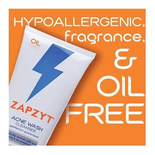 ZAPZYT Acne Wash Treatment For Face & Body - 6.25 oz