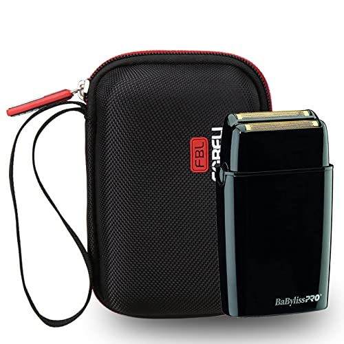 FBLFOBELI Hard Storage Case for BaBylissPRO METALFX Single and Double Foil Shavers, Shockproof Compact Travel Bag