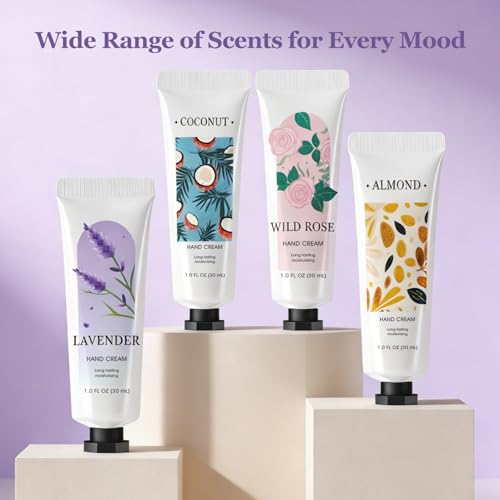 BODY & EARTH 50 Pack Lotion Bulk Hand Lotion Mini Lotion Bulk Set Small Gifts for Women Hand Lotion Travel Size Mother's Day Gifts Bridesmaid Gifts