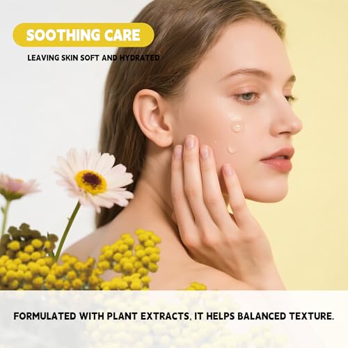 Helichrysum Balm Natural Moisturizing Balm with Helichrysum Essential Oil, Organic Olive Oil & Shea Butter, Soothing & Hydrating Skin Care for Face, Hands & Body, 1.76oz / 50g