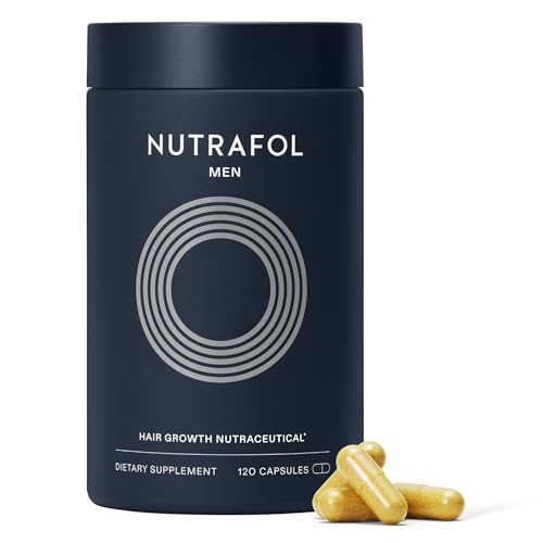 Nutrafol Postpartum Hair Growth Supplements, Clinically Tested for Visibly Thicker Hair and Less Shedding, Breastfeeding-friendly - 1 Month Supply