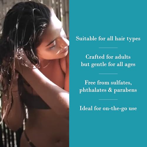 Original Sprout Luscious Island Hair Masque, Hydrating Rinse-Out Conditioning Hair Mask for Dry, Damaged Locks with Jojoba Protein & Argan Oil, Vegan & Cruelty-Free, Tropical Citrus Scent, 3 fl oz