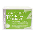 Cuccio Pro T3 LED/UV Cool Cure Versatility Gel - Self-Levelling Gel With Calcium - Incredibly Flexible - Strong Adhesion - High Shine Finish - Fast Application - Pink - 1 Oz Nail Gel