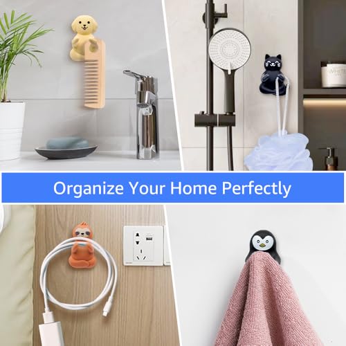 Cat Holder Shaver Organizer, Black Cat Bathroom Decor Razor Holder Wall Mount, Valentine's Day Birthday Gifts for Women Boyfriend Girlfriend, Emotiona Gifts for Wife Husband Dad Mom Cat Lover