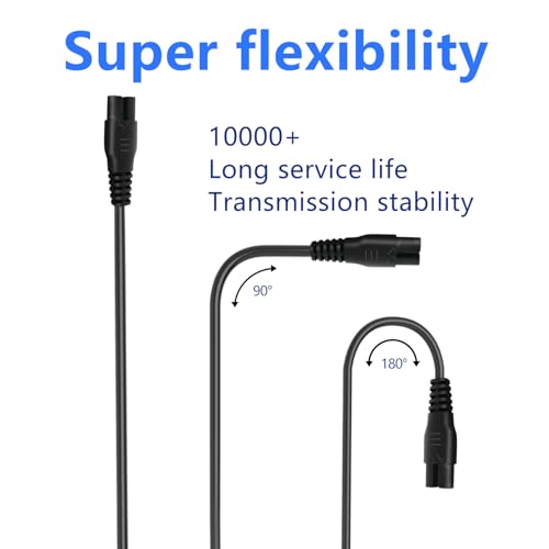 Universal Hair Clipper Charger Cord, Replacement Charger for Various Electric Hair Clipper,Shavers,Razors,Trimmer, for Various Dog Clippers, fits oneisall Dog Clippers etc