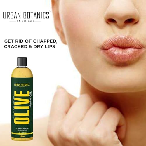 UrbanBotanics¢ç Pure Cold Pressed Olive Oil For Hair and Skin, 250ml