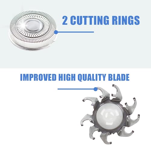 Pitbulls Razor Replacement Blades 8-Pack | Fits Bald Head Gold PRO, Silver PRO, Platinum PRO Series | Precision Blades for Head, Face, Body Grooming