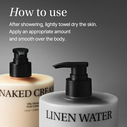 Objet Silky Gleam Body Lotion ? Botanical Plant Oils & Butters with Niacinamide and Vitamin C&E, Deep Barrier Hydration, 24H Glow and Smooth Firm Skin?Premium Korean Body Care, Glowing Orchard (450ml)