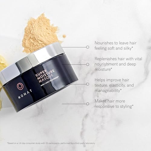 MONAT Super Moisture Masque for Hair ? Advanced Hydration for Soft, Silky Hair ? Smart Moisturizing Blend ? Weekly Ritual for Lustrous Shine