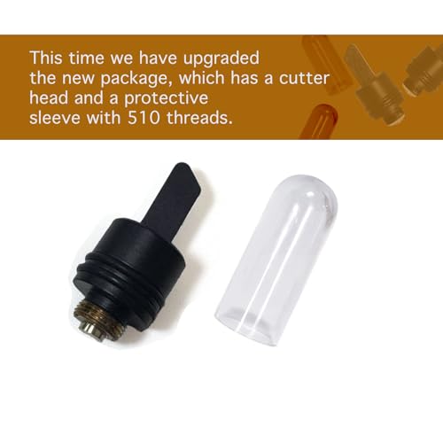 Ceramic Heating Head Heating Multi-Tool for Slicing Wax or Viscous Oil etc, £¨All Black£©