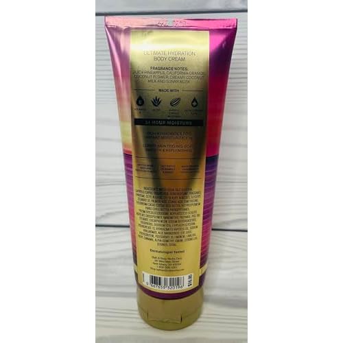 Bath & Body Works Malibu Heat Ultimate Hydration Body Cream 8 Ounces Pack of 2