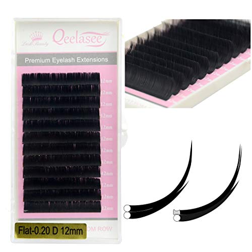 Ellipse Eyelash Extension 0.20mm C Curl 8-15mm Mixed Flat Individual Eyelashes False Lashes Mink Lashes Extensions