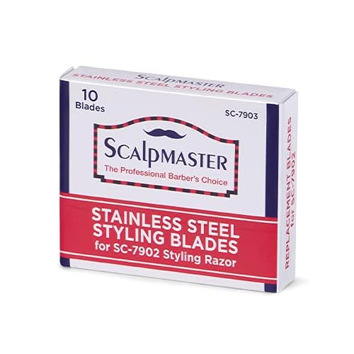 Scalpmaster Replacement Blades for Styling Razor