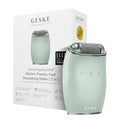 GESKE Electric Pumice Foot Smoothing Roller | 7 in 1 | Electric Foot File & Exfoliator | Long-Lasting Pumice Stone | for Smooth Feet | Advanced Callus Removal | Ideal for Your Pedicure Set