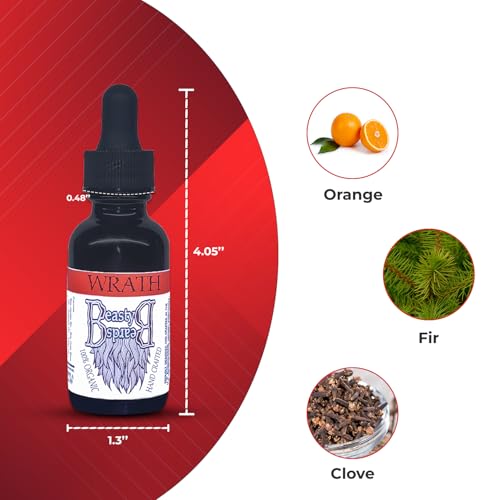 Organic Beard Oil - 1floz/30ml - Wrath