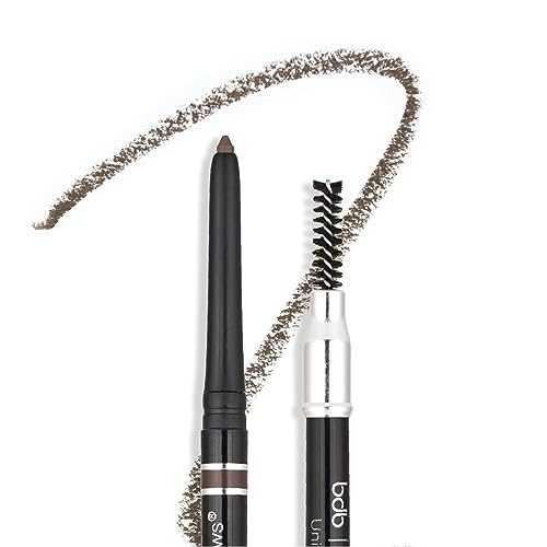 Billion Dollar Brows Universal Eyebrow Pencil ? Dual-Ended Design with Precision Tip & Spoolie, Matte Finish, Waterproof, Easy to Use, Vegan & Cruelty-Free for Perfectly Defined Brows