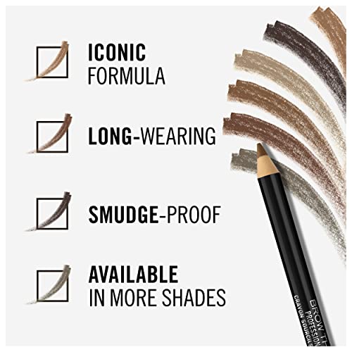 Rimmel Professional Eyebrow, Black Brown, 0.05 Ounce (Pack of 1)